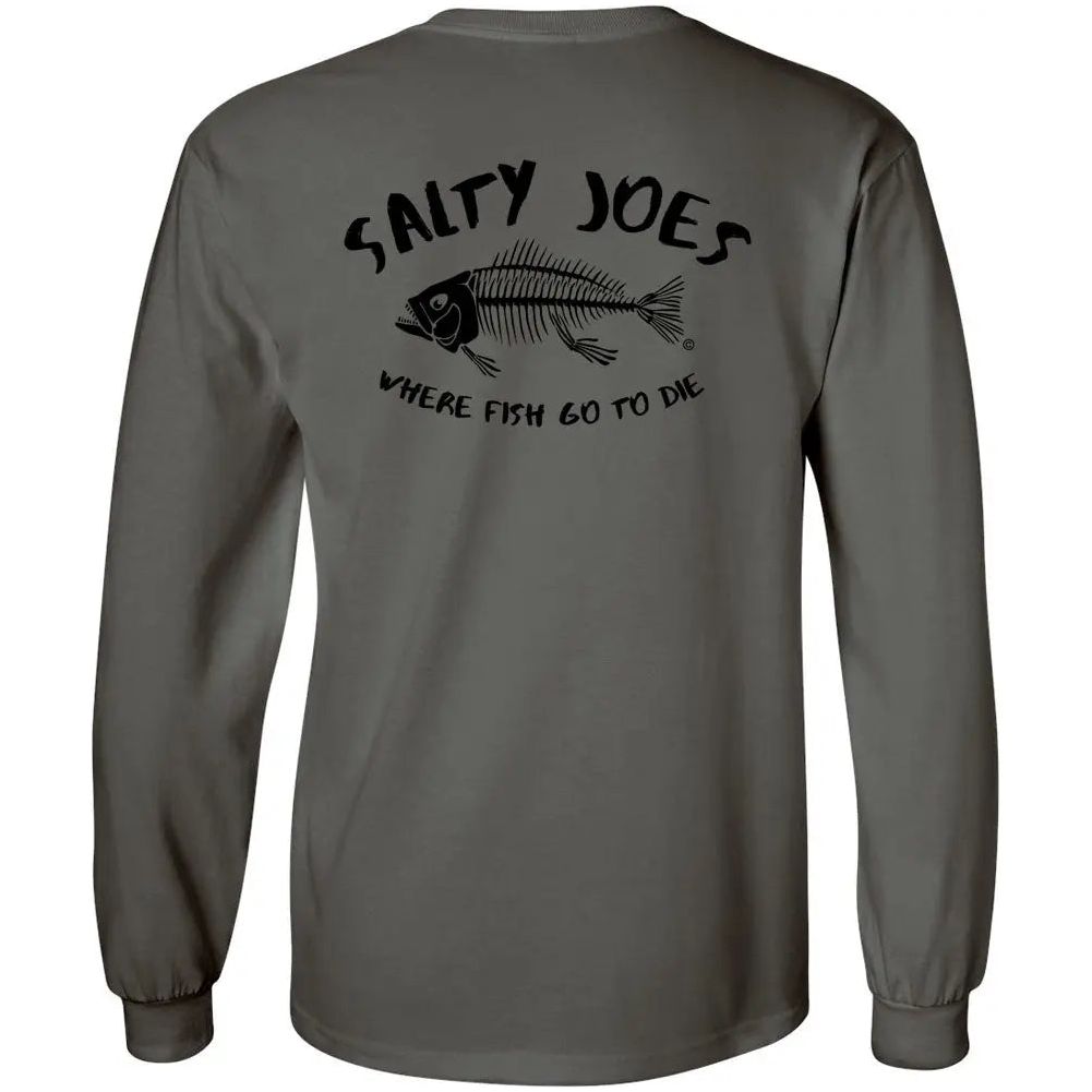 Salty Joe's "Where Fish Go To Die" Long Sleeve Tee