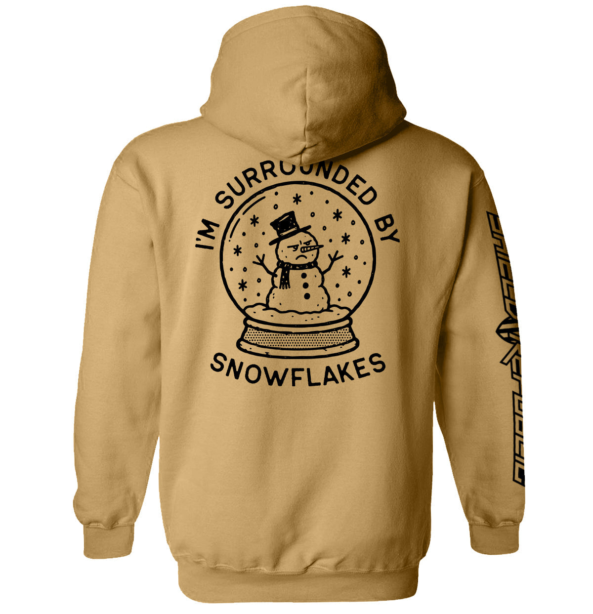 I'm Surrounded by Snowflakes Snowglobe
