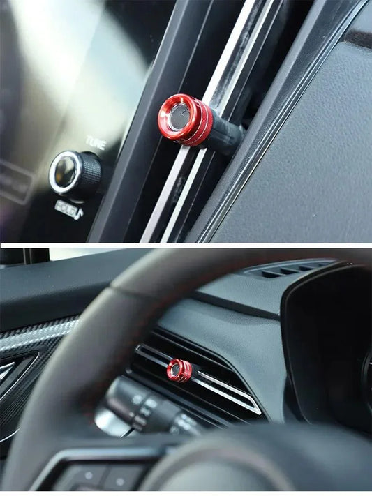 SFB CNC Central and Outer AC Knobs for 2022+ WRX