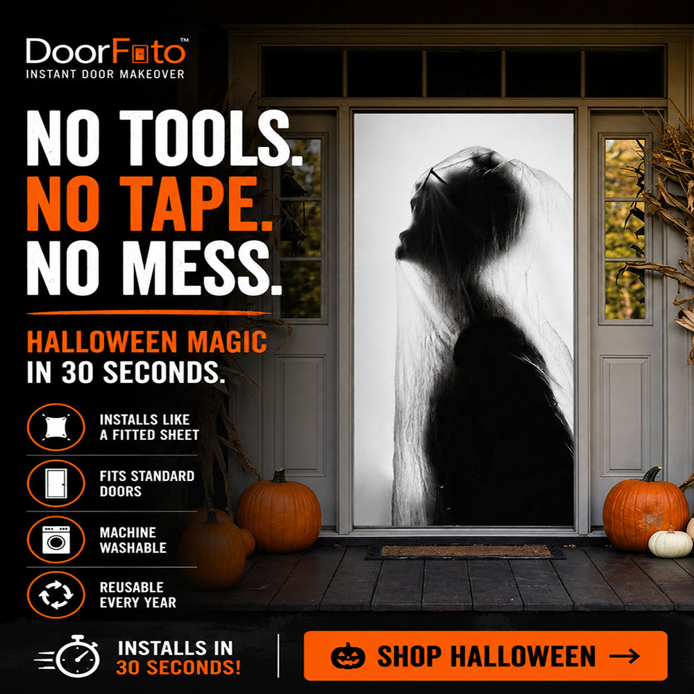 Halloween Door Silhouette