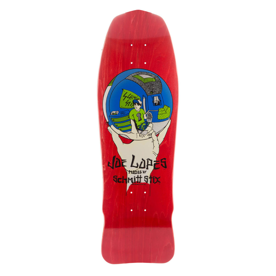 Schmitt Stix Joe Lopes Crystal Ball 10" Modern Concave Skateboard Deck