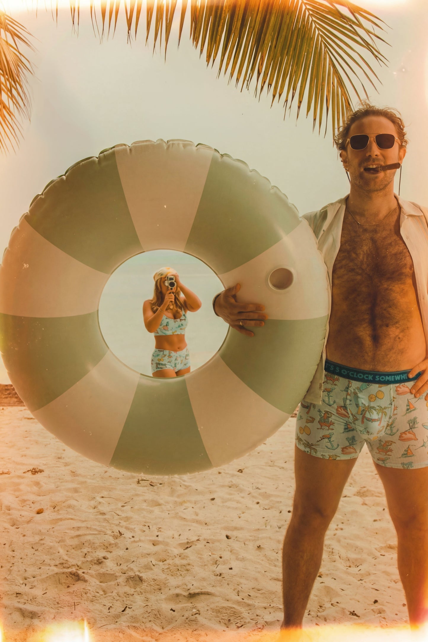 The Boat Drinks | Shinesty x Margaritaville® Boob Hammock™ Scoop Bralette