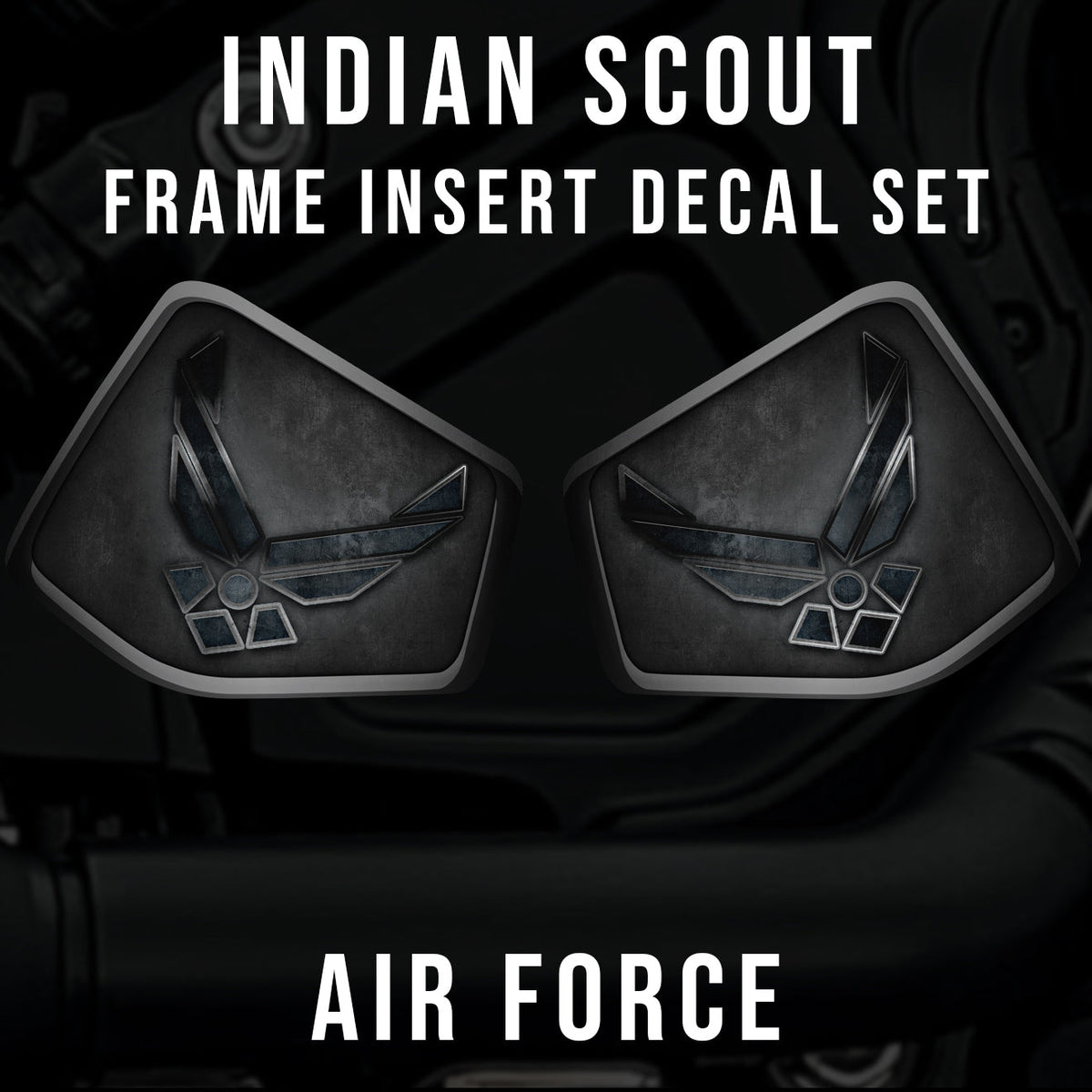 Indian Scout Mid-Frame Insert - Air Force