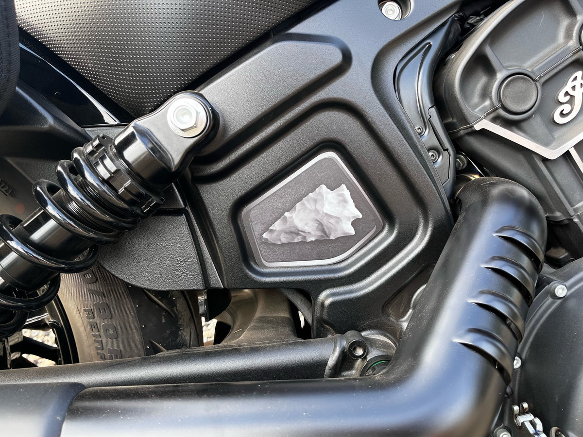 Indian Scout Mid-Frame Insert - Arrowhead