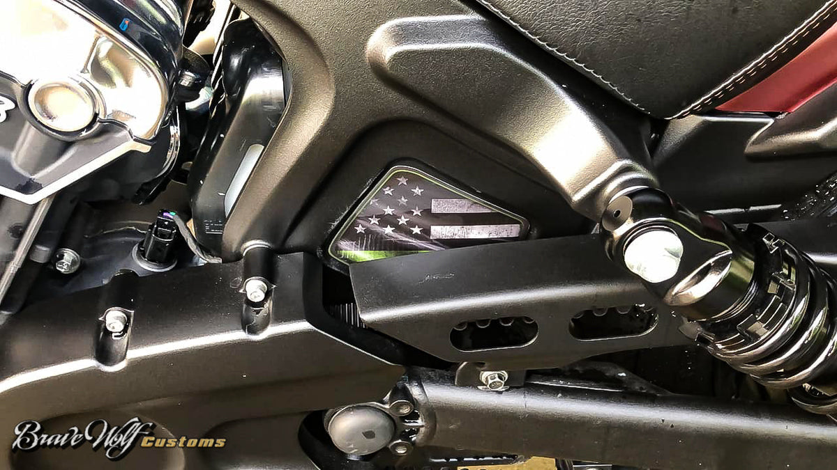 Indian Scout Mid-Frame Insert - Military