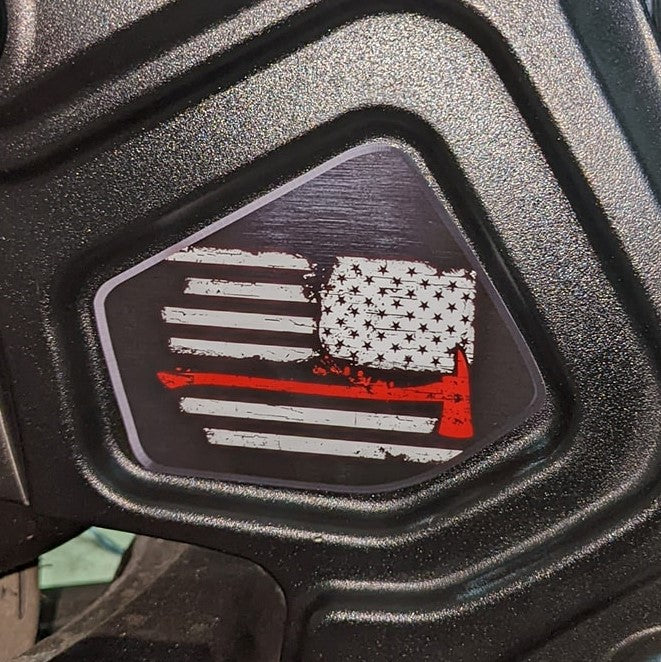 Indian Scout Mid-Frame Insert - Thin Red Line