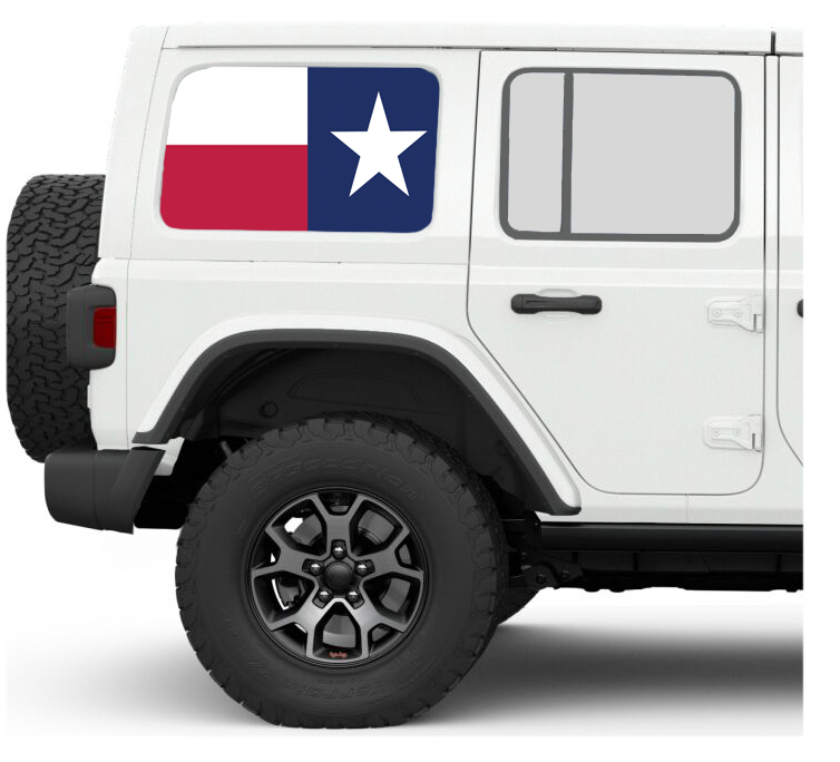 Always Bigger Side Windows Printed Vinyl Decal