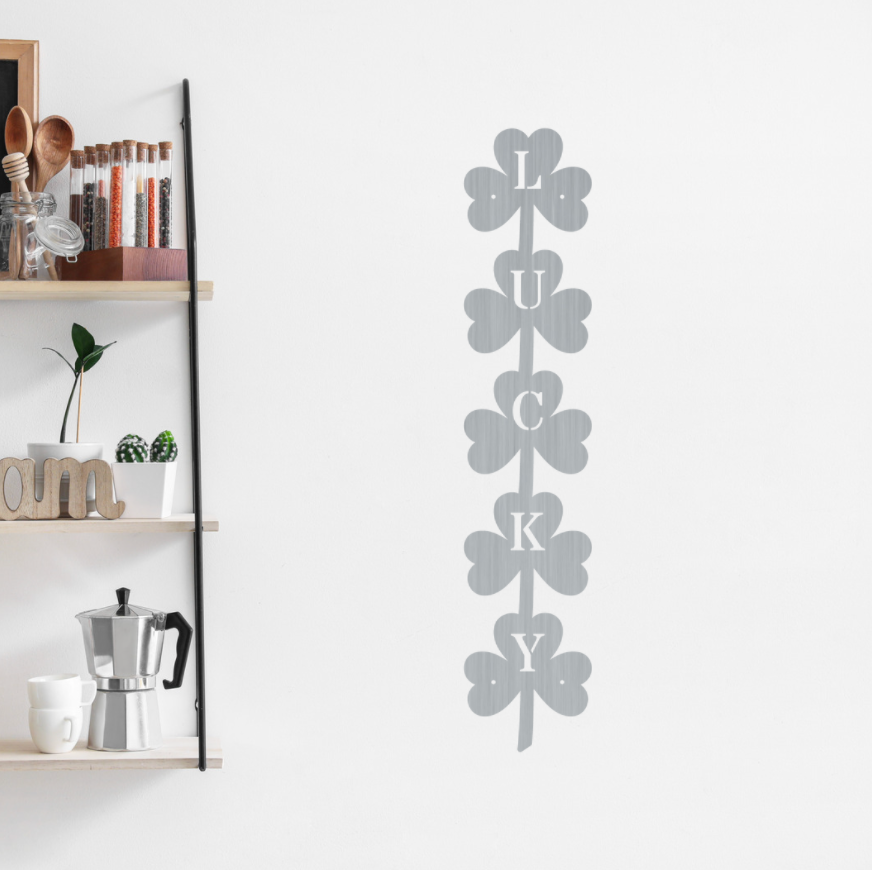 Lucky Shamrock Wall Art