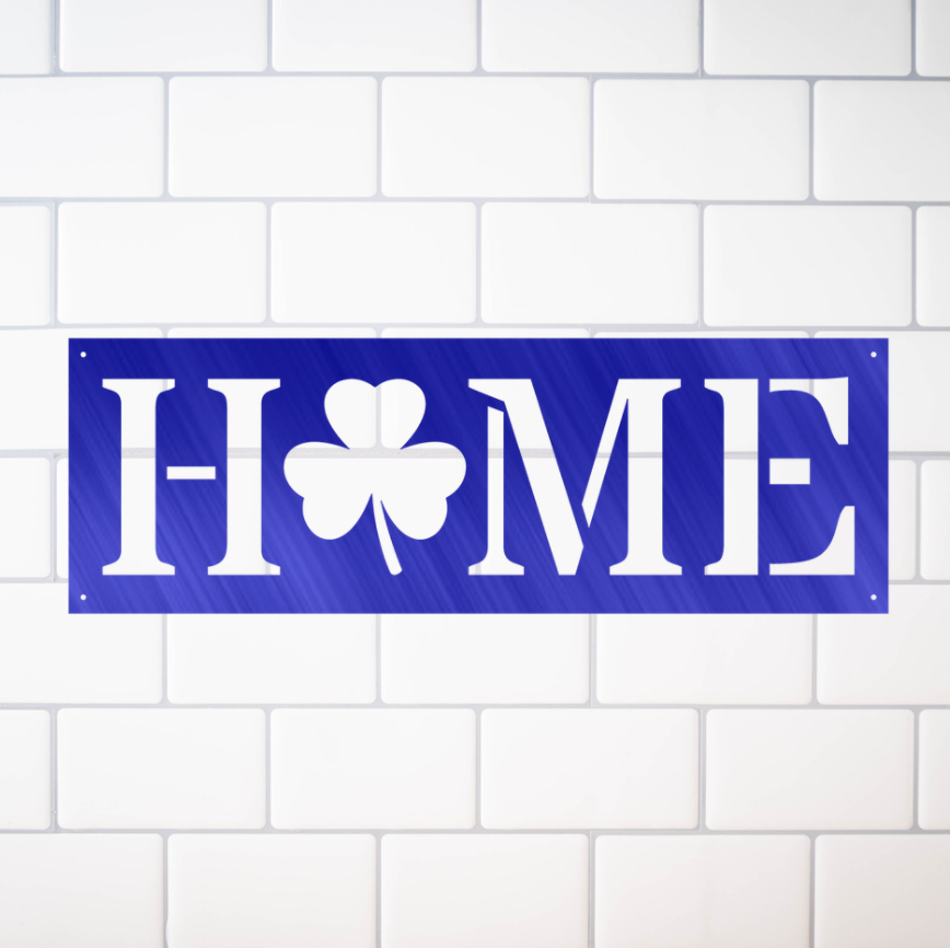 Home Shamrock Plaque