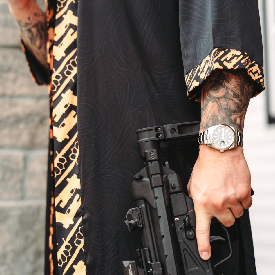 Savage Kimono Robe - Topo