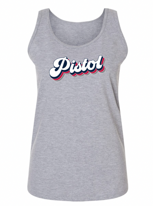 Women’s “Pistol” Premium Tank – Athletic Heather
