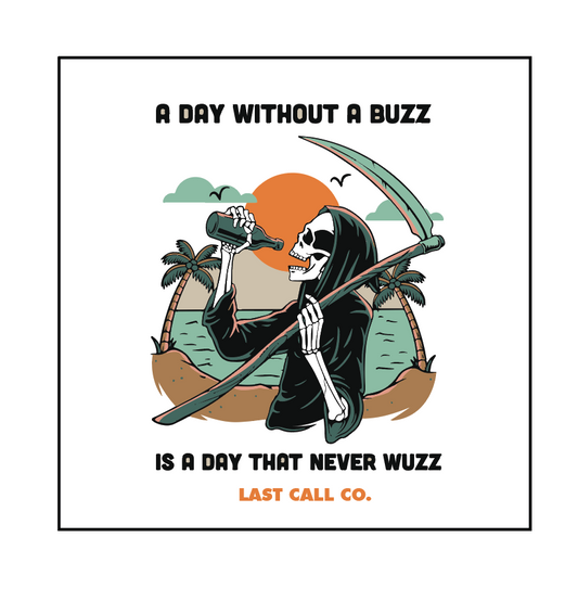 Wuzz Sticker