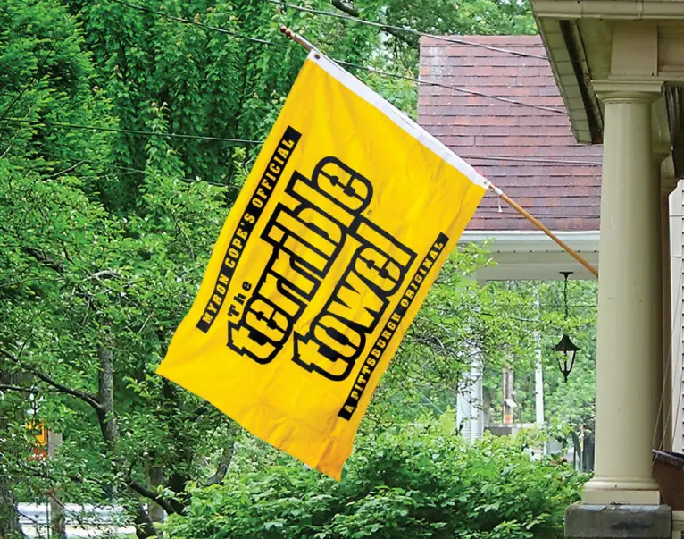 Pittsburgh Steelers Terrible Towel Flag - Double-Sided 3'x5' Outdoor Flag – Official NFL Merchandise