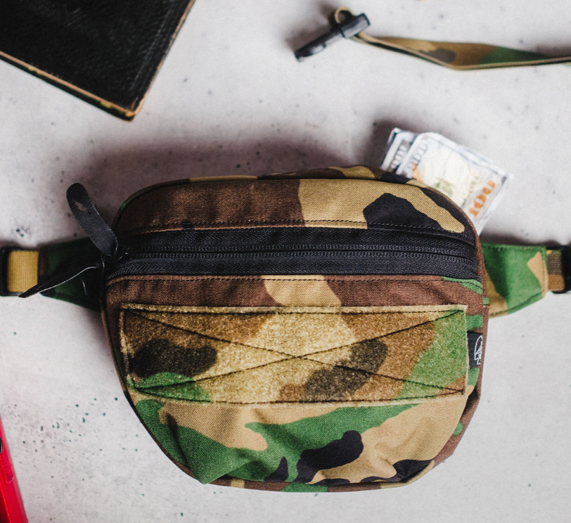 Multifunctional Fanny Pack (Various Colors and Patterns)