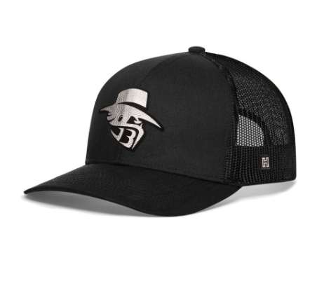 JBR Silver Logo Trucker Hat  |  Bandit Snapback