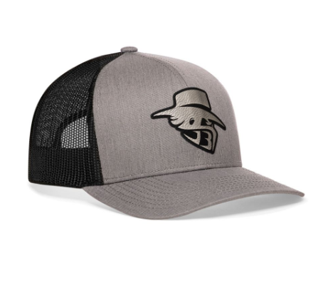 JBR Silver Logo Trucker Hat  |  Bandit Snapback