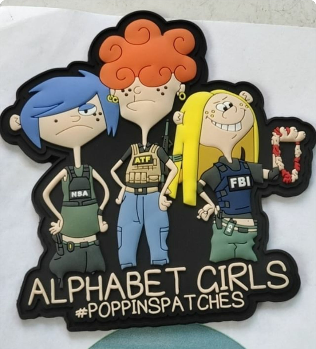 Alphabet Girls Morale Patch