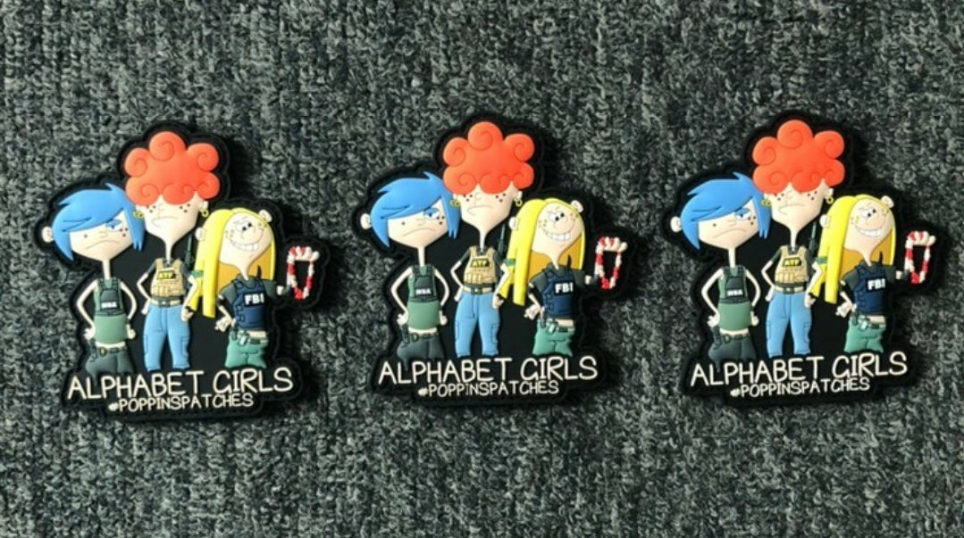 Alphabet Girls Morale Patch