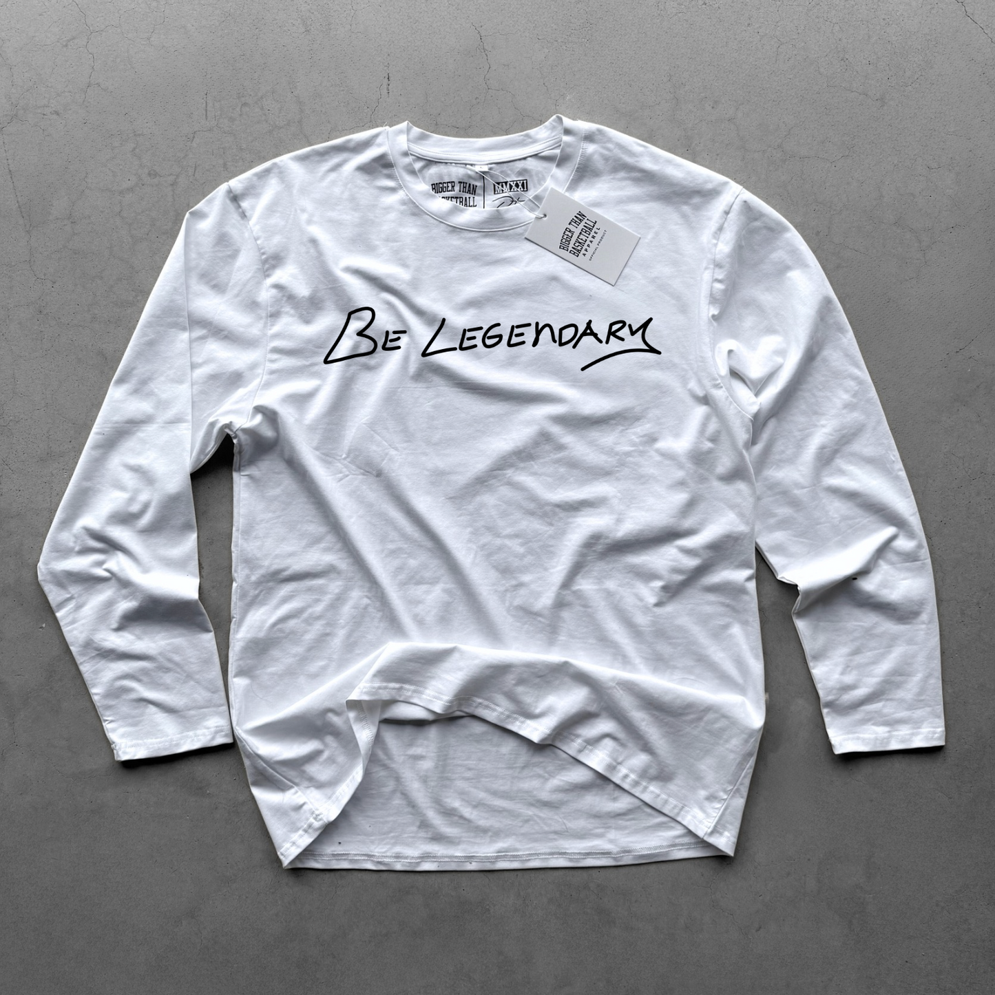 Be Legendary - Long Sleeve - White