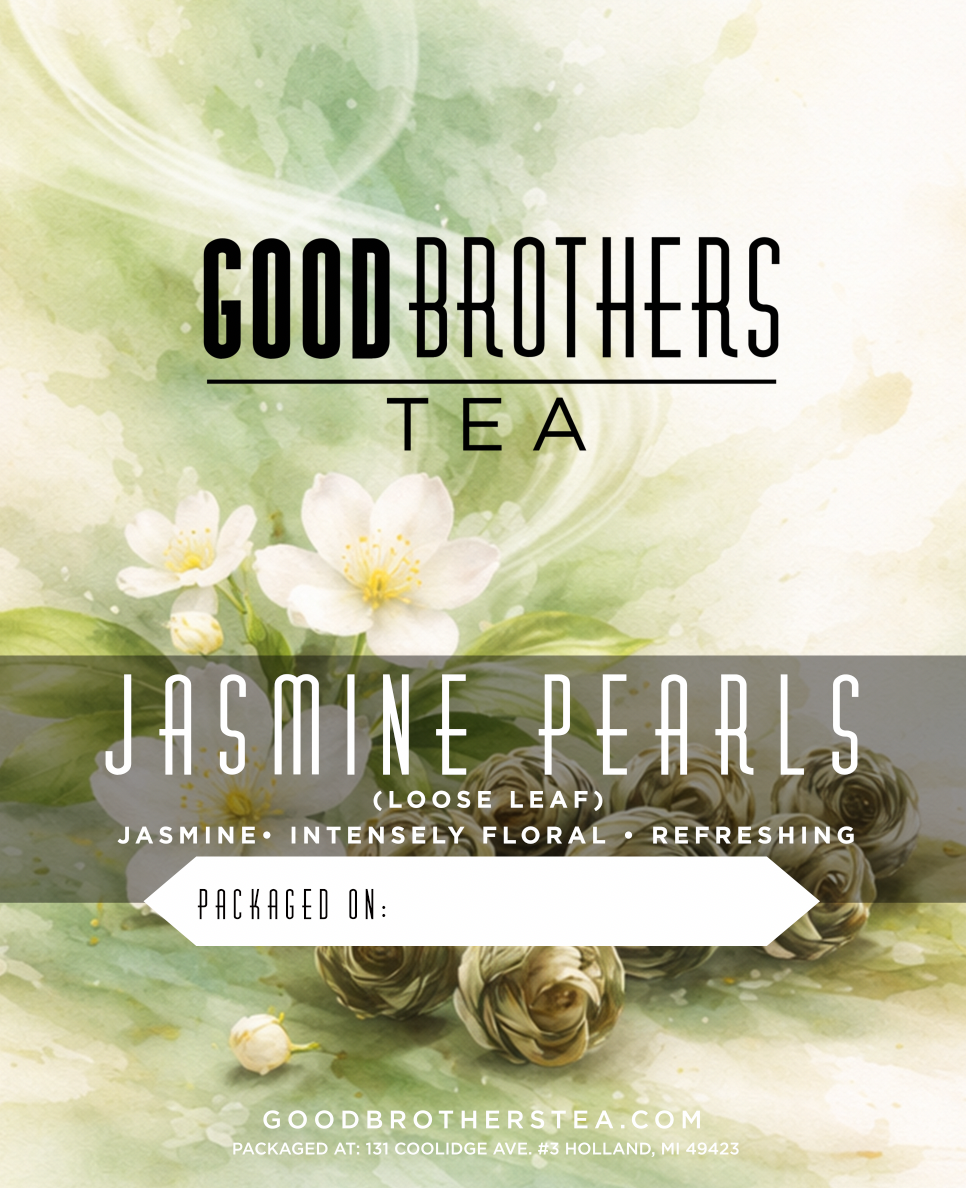 Jasmine Pearls Green Tea Loose Leaf