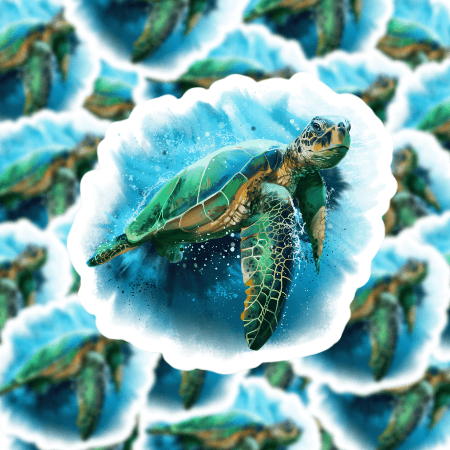 Sea Turtle Sticker