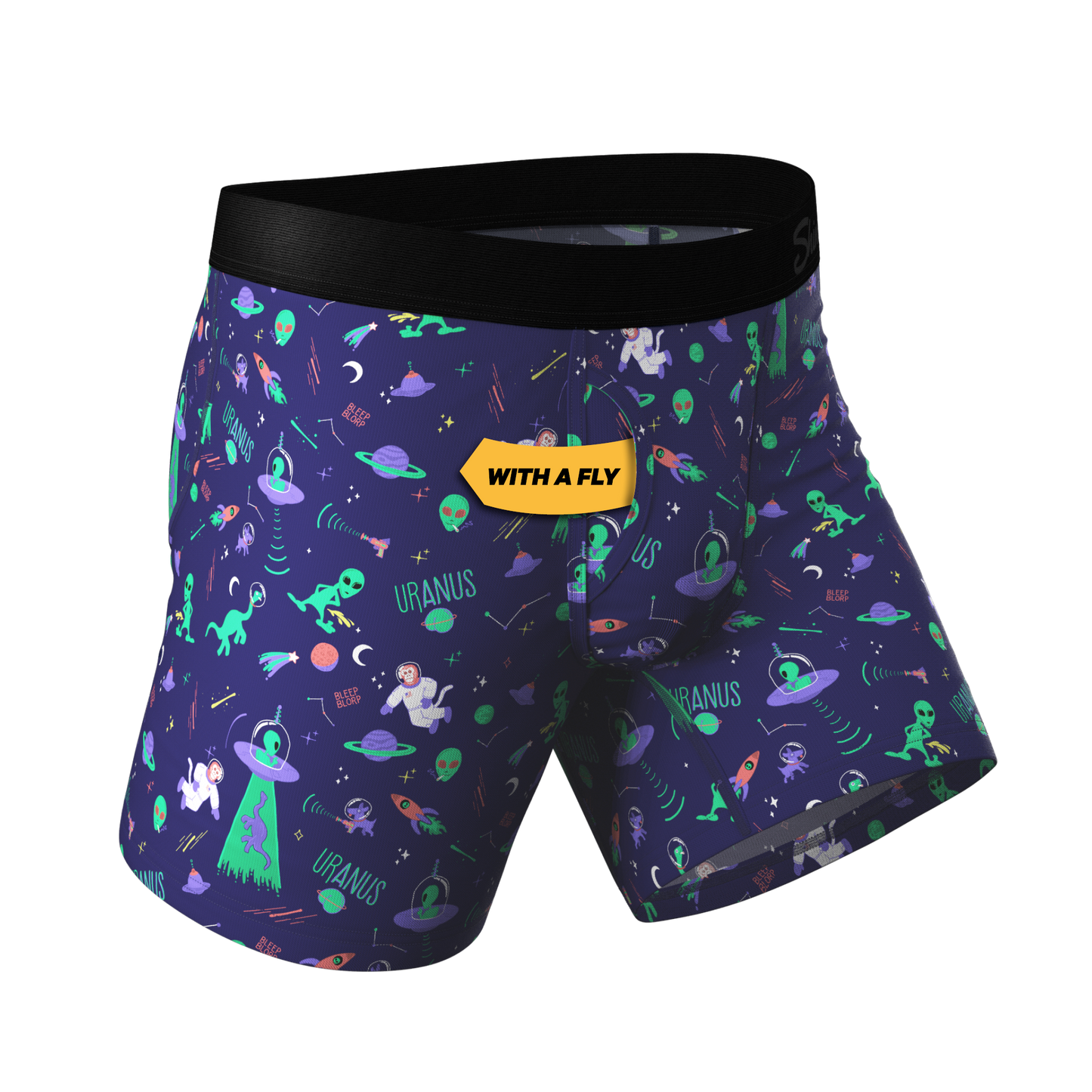 The Sensual Abduction | Alien Ball Hammock® Pouch Underwear With Fly