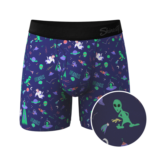 The Sensual Abduction | Alien Ball Hammock® Pouch Underwear With Fly