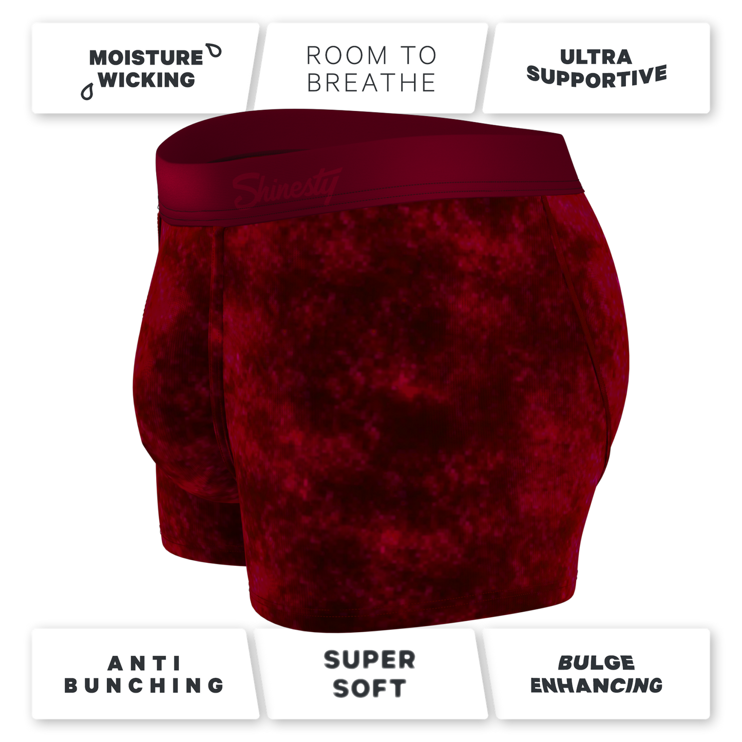 The Serenade | Red Velvet Velvet Trunk Underwear