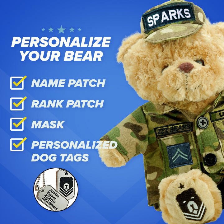 Sgt. Sleeptight - Army National Guard Teddy Bear