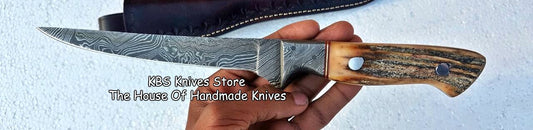 Sharp Fillet Knife – 7" Damascus Steel Blade