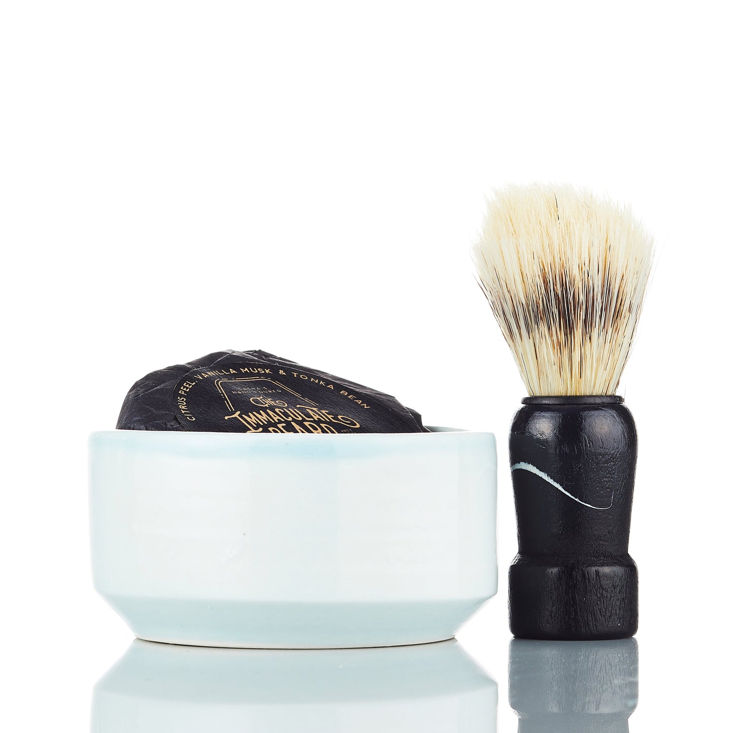 Dark Shave Soap Puck