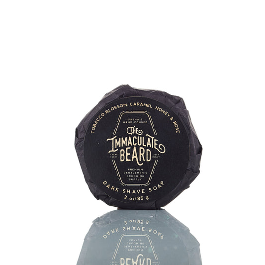 Dark Shave Soap Puck