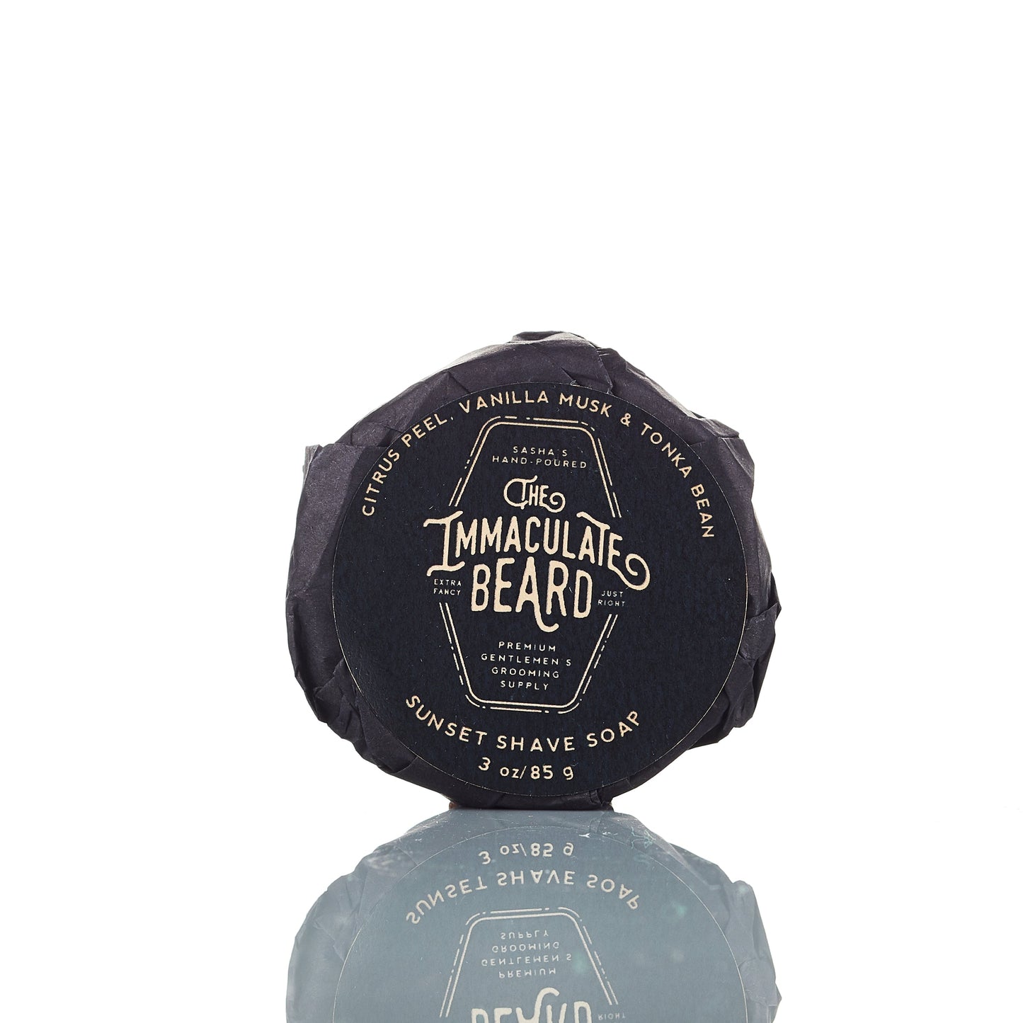 Dark Shave Soap Puck