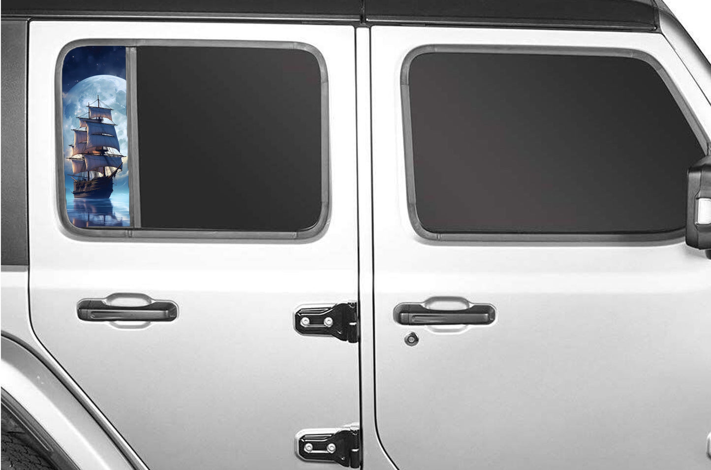 Side door window decal Ship 182