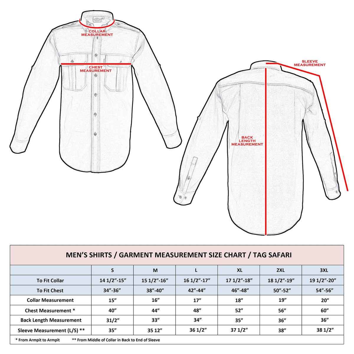 Clay Bird Shirt for Men - L/Sleeve