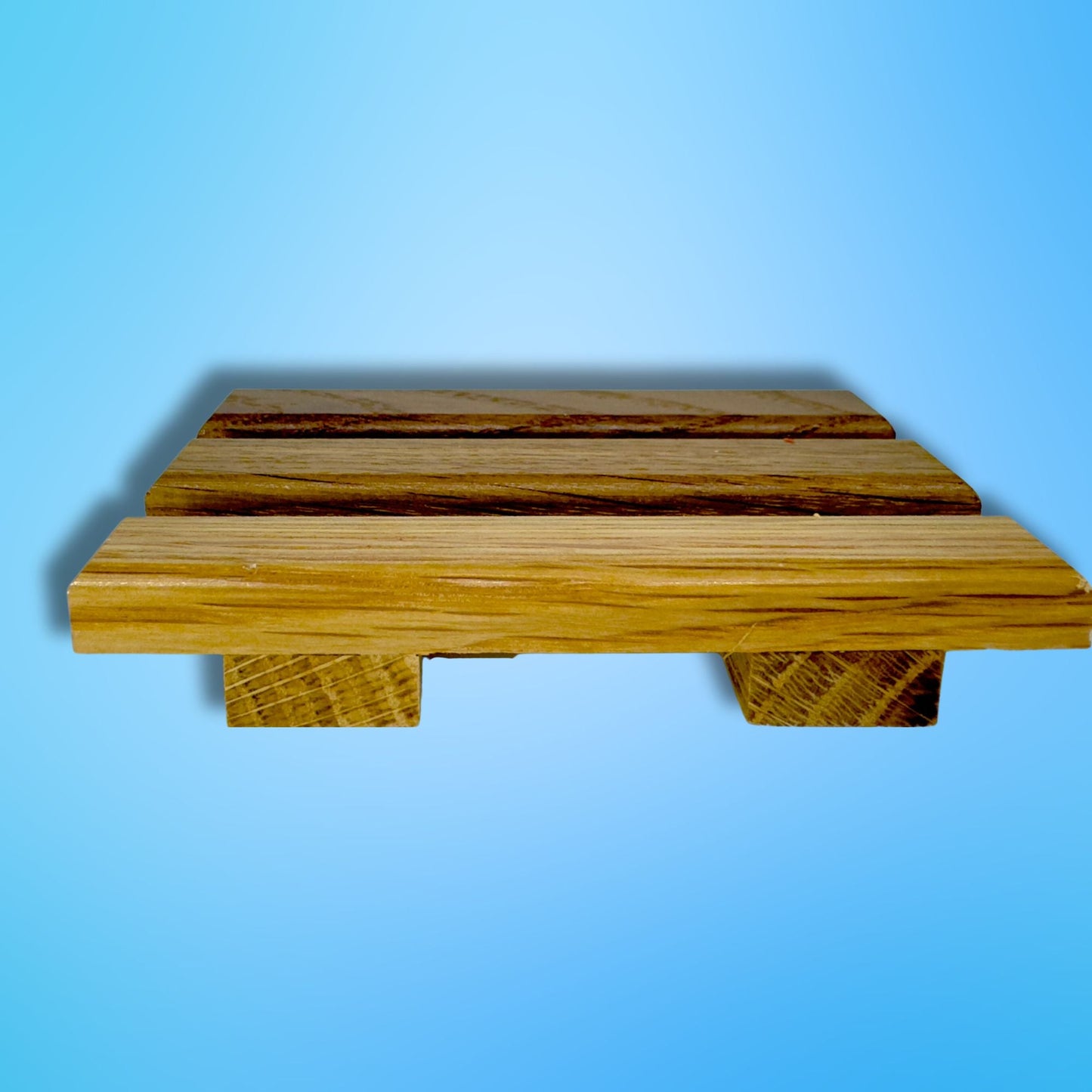 Reclaimed White Oak Wood Finished Soap Dish
