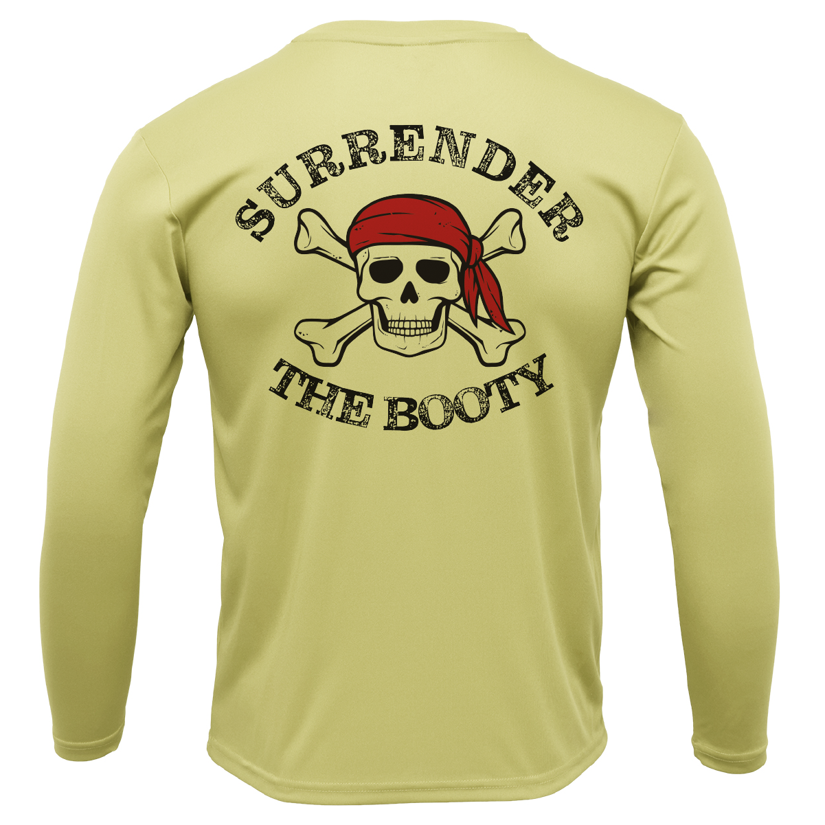 Texas Freshwater Born "Surrender The Booty" Girl's Long Sleeve UPF 50+ Dry-Fit Shirt