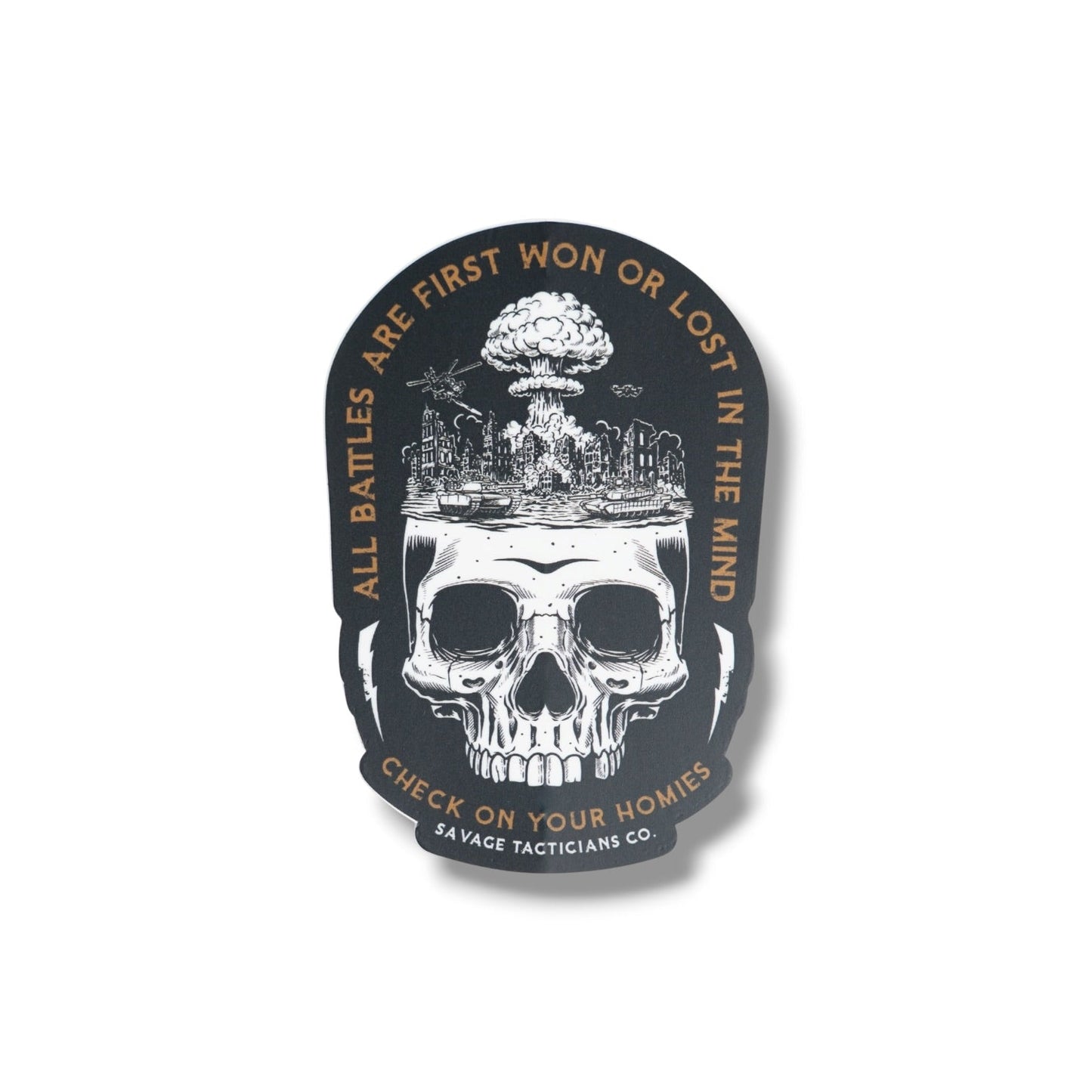 Silent Battles Sticker