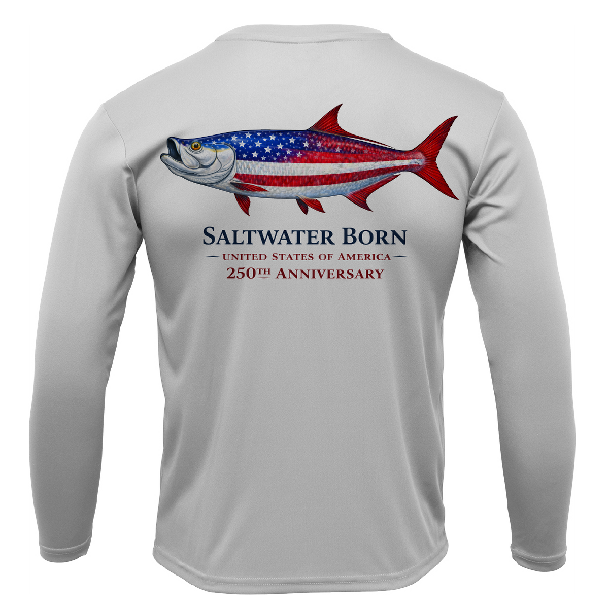 250th Anniversary Action Tarpon Boy's Long Sleeve UPF 50+ Dry-Fit Shirt