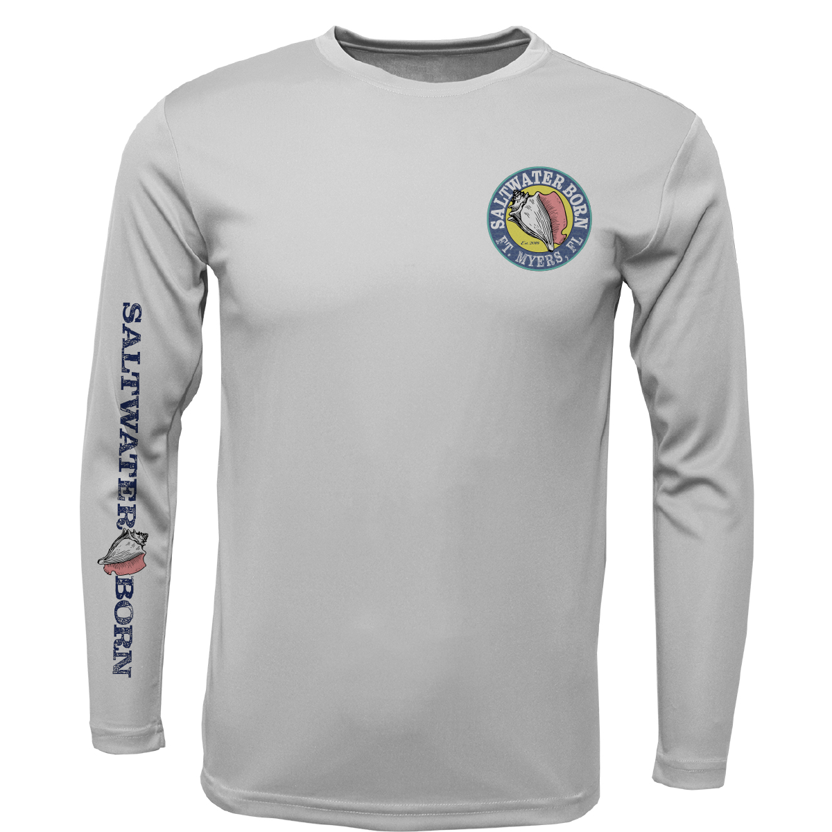 Fort Myers, FL Kraken Men's Long Sleeve UPF 50+ Dry-Fit Shirt