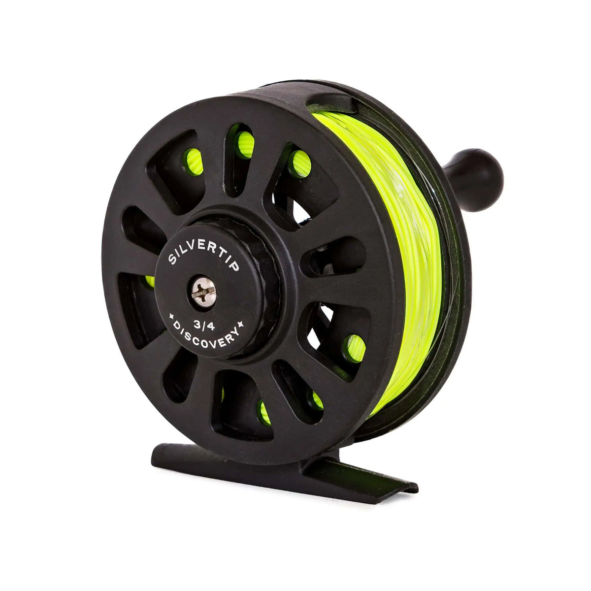 Silvertip Discovery 3/4 Fly Reel – Pre-Spooled Beginner Reel