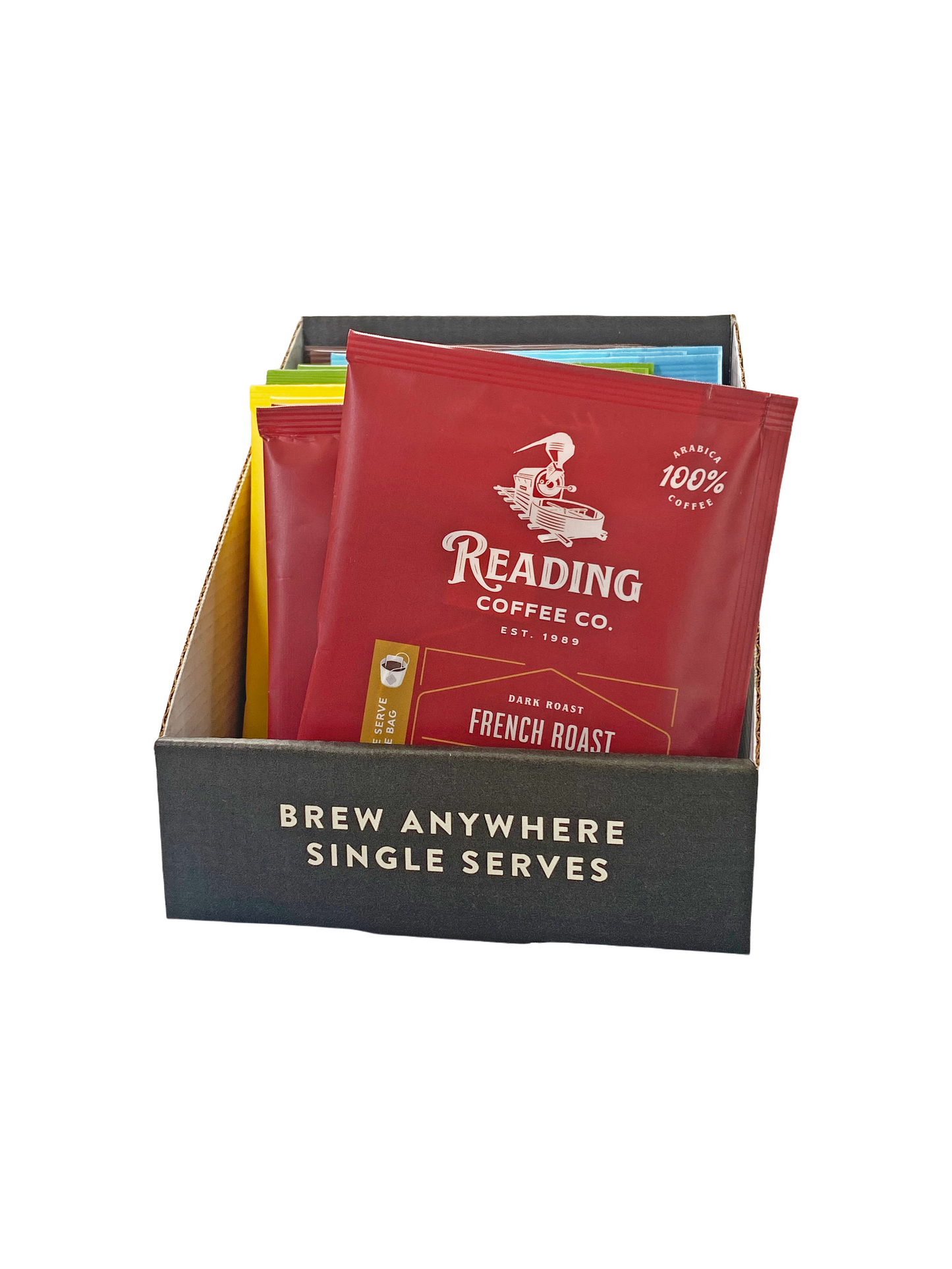Variety Pack of 8 Pour Ta Single Serve Coffee