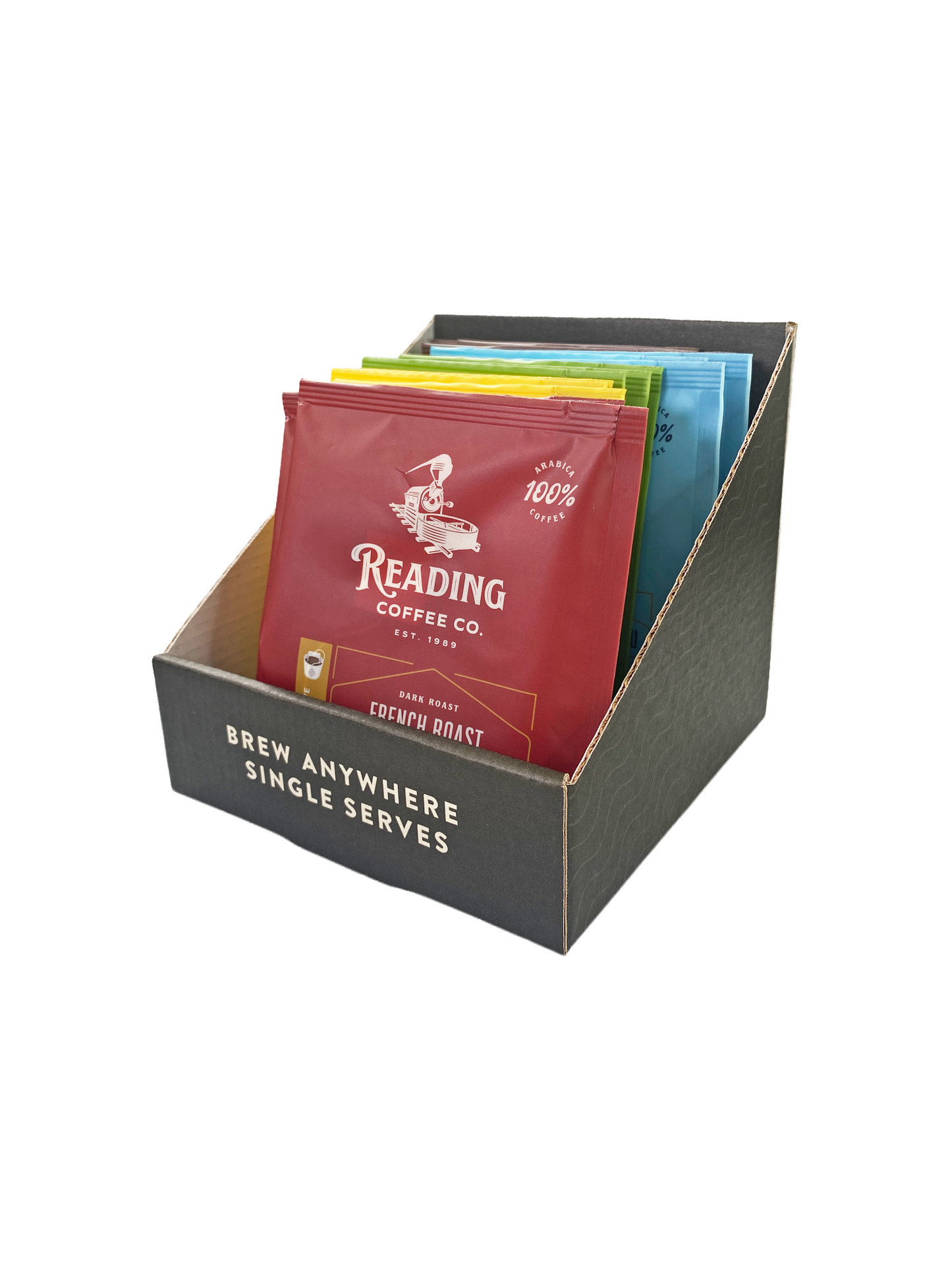 Variety Pack of 8 Pour Ta Single Serve Coffee