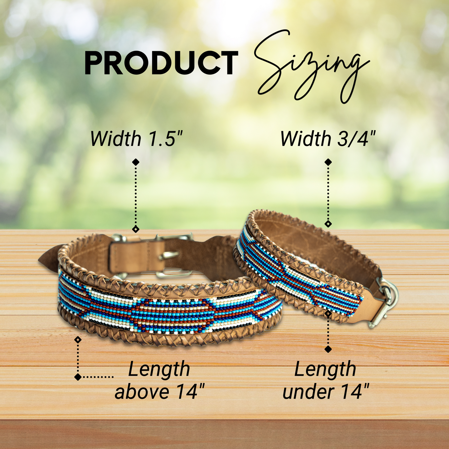 Rio Sambboho dog collar (made to order)