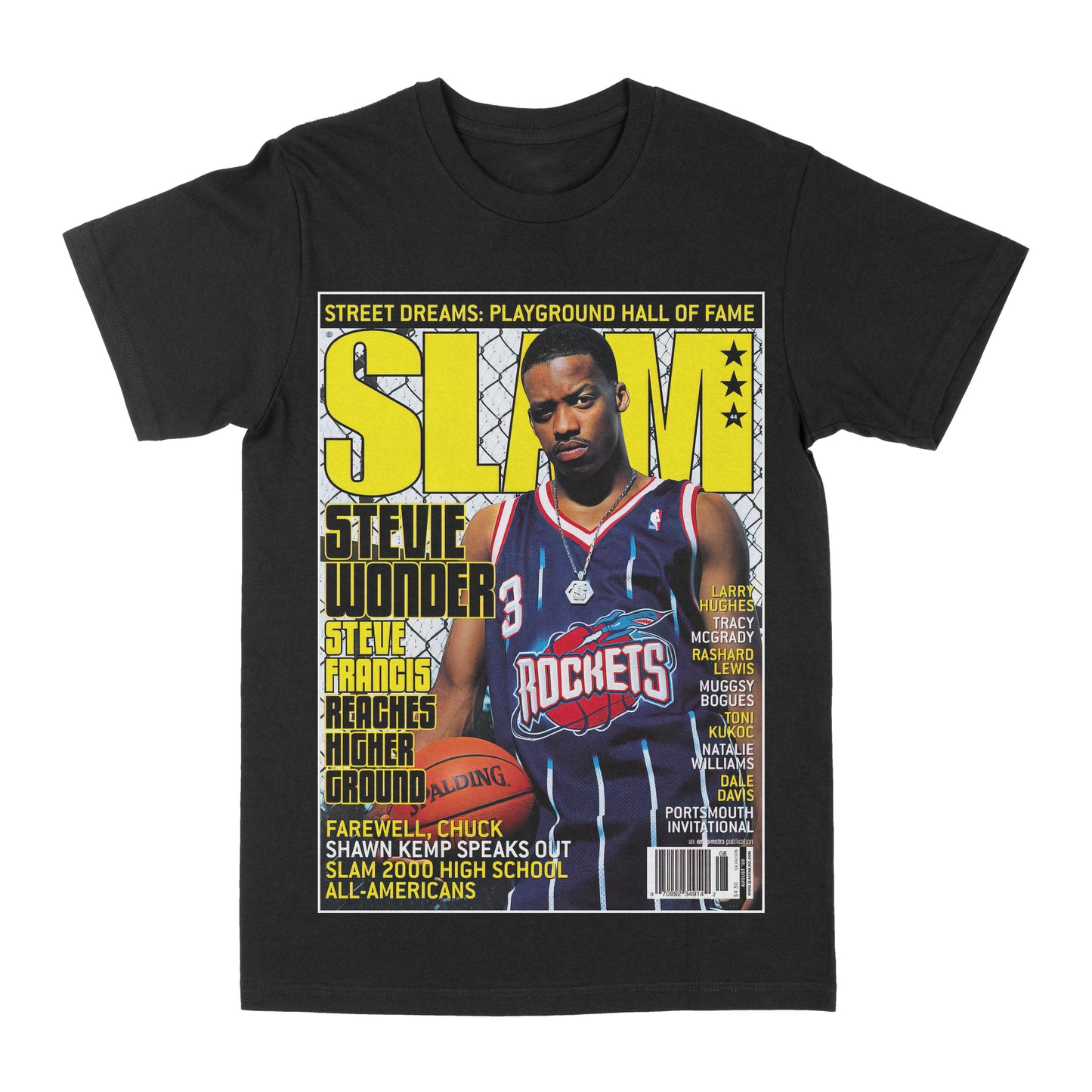 Steve Francis Slam Magazine Graphic Tee