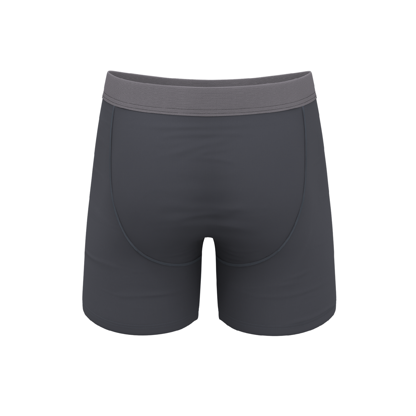 The Slate Expectations | Grey Tonal Ball Hammock® Pouch Underwear