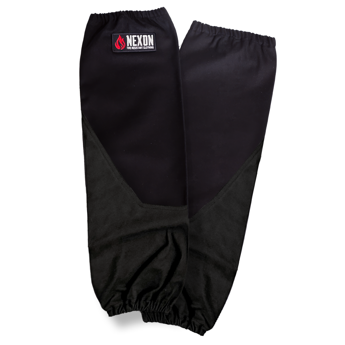 Nexon Split Leather FR Welding Sleeves (Black)