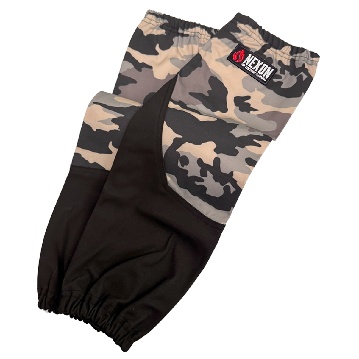 Nexon Split Leather FR Welding Sleeves - CAMO