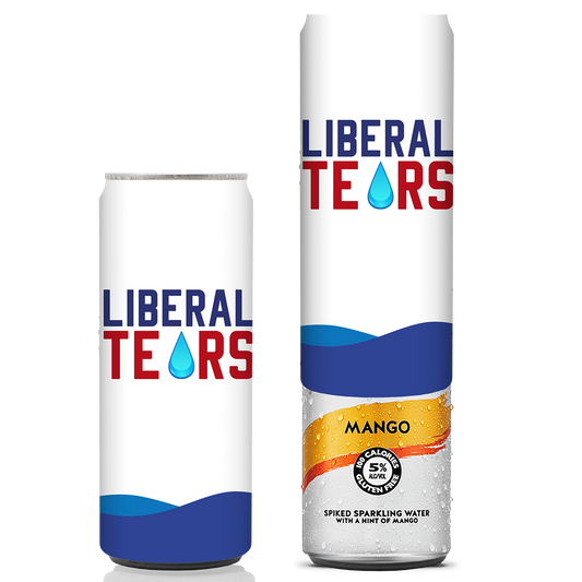 "Liberal Tears"  Slim Can Beersy Sleeve