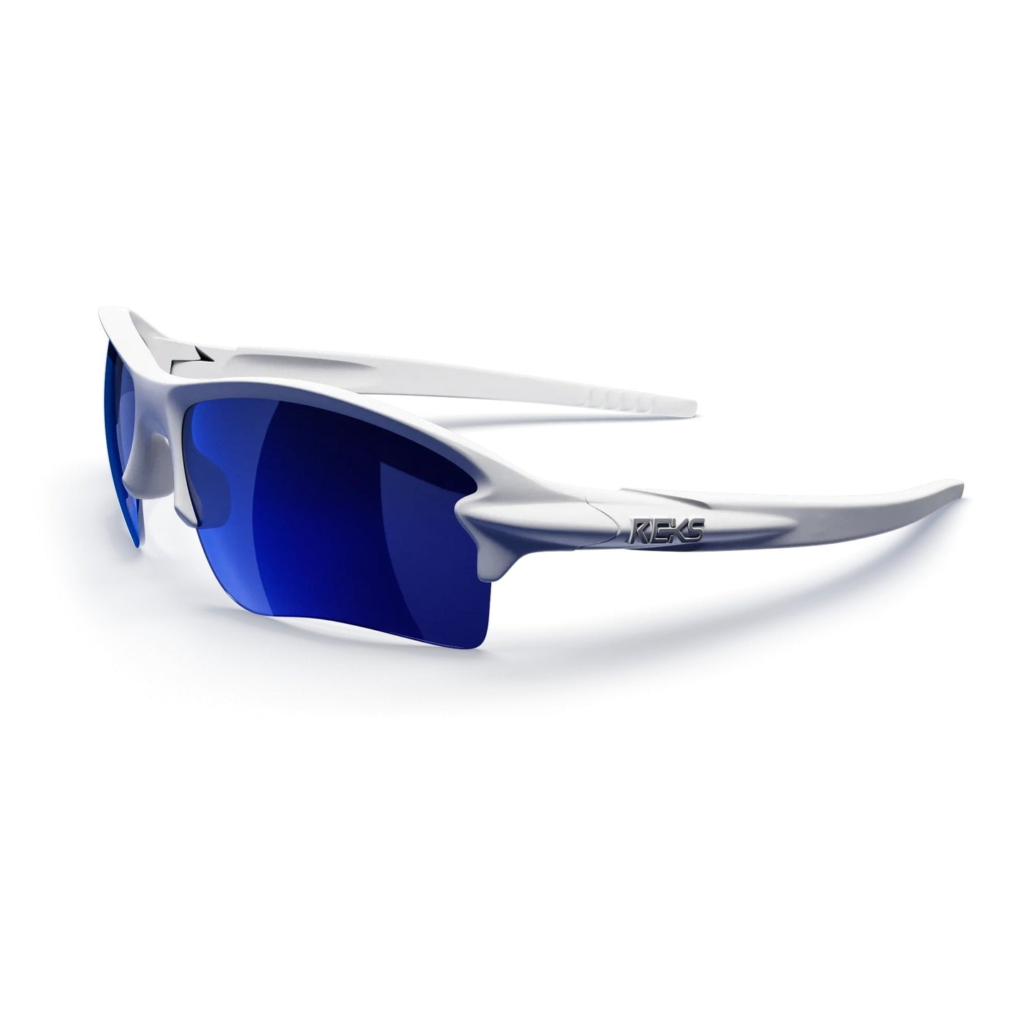 White Sling Blade Prescription Polarized Polycarbonate Sunglasses
